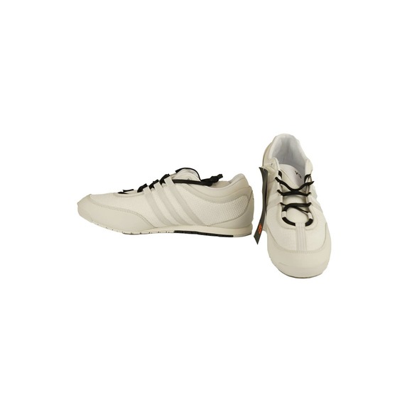 Y3 Adidas Men's White Sneakers - New - Size 11.5